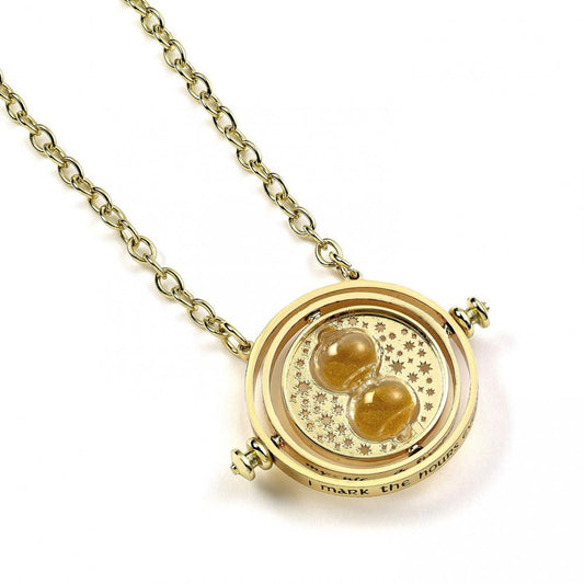 169792 Harry Potter Gold Plated Necklace Time Turner