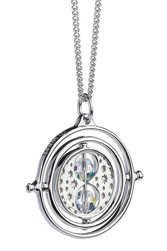 169971 Harry Potter Sterling Silver Crystal Necklace Time Turner 1