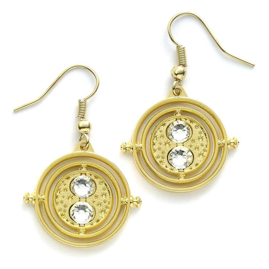 170199 Harry Potter Gold Plated Earrings Time Turner