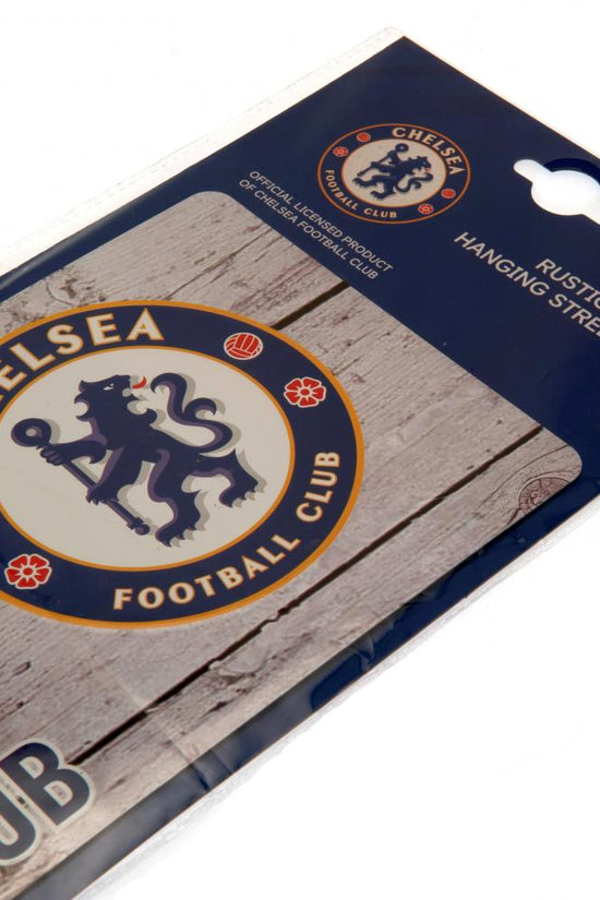Chelsea FC Rustic Garden Sign