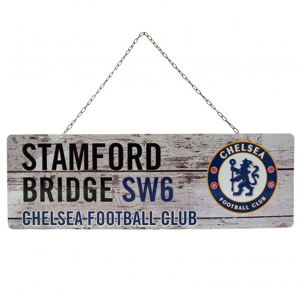 Chelsea FC Rustic Garden Sign – Cazna Sports