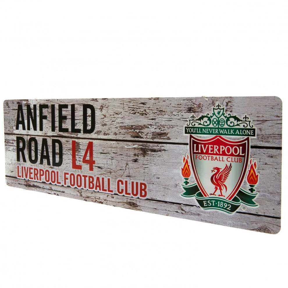 Liverpool FC Rustic Garden Sign – Cazna Sports