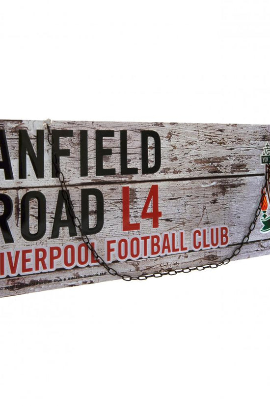 Liverpool FC Rustic Garden Sign