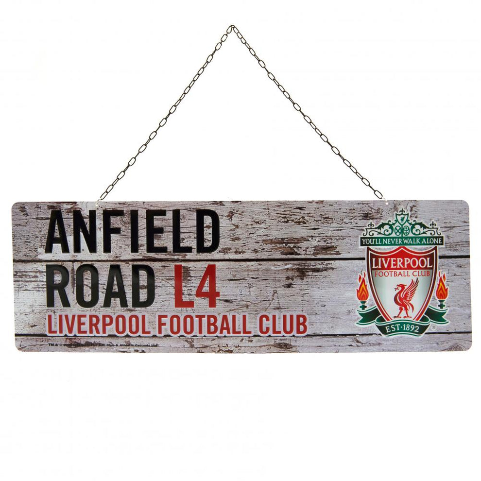 Liverpool FC Rustic Garden Sign – Cazna Sports
