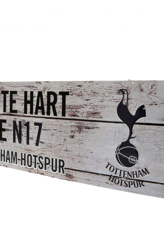 Tottenham Hotspur FC Rustic Garden Sign