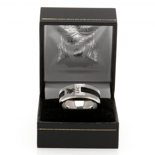 17137 Liverpool FC Black Inlay Ring 1