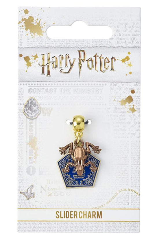 172256 Harry Potter Gold Plated Charm Chocolate Frog 1