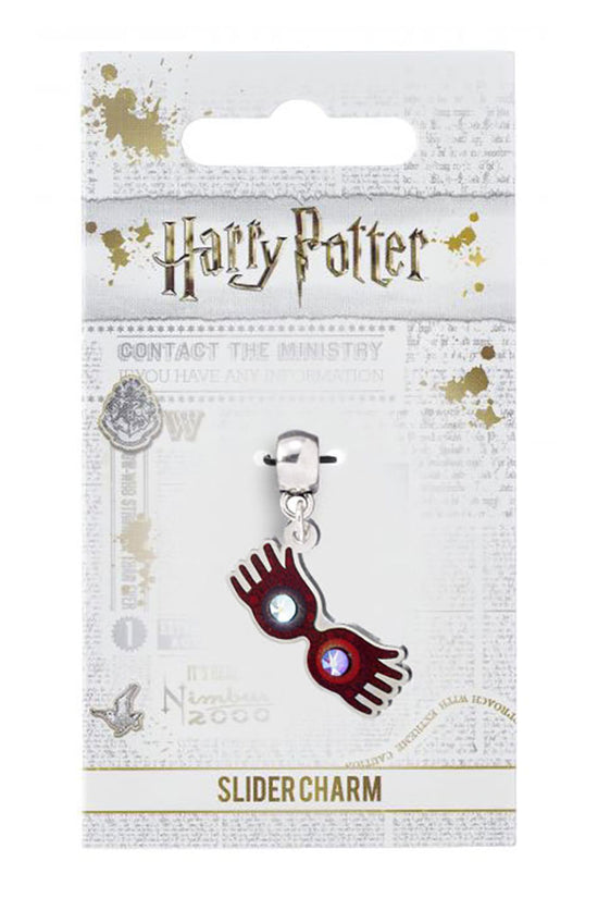 172257 Harry Potter Silver Plated Charm Luna Lovegood Glasses 1