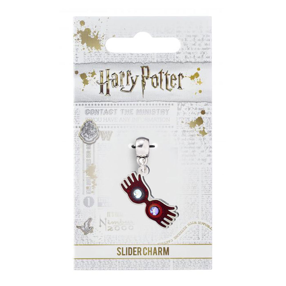 172257 Harry Potter Silver Plated Charm Luna Lovegood Glasses 1