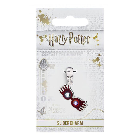 172257 Harry Potter Silver Plated Charm Luna Lovegood Glasses 1