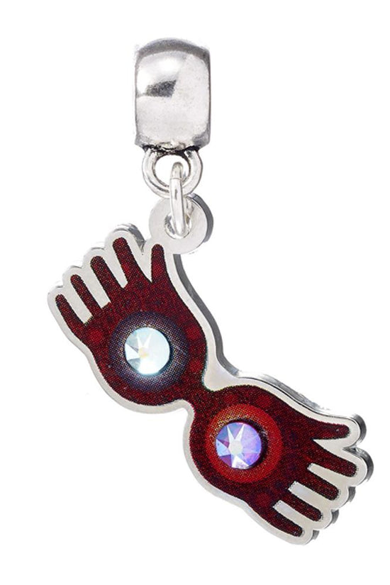 172257 Harry Potter Silver Plated Charm Luna Lovegood Glasses