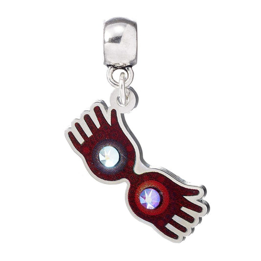 172257 Harry Potter Silver Plated Charm Luna Lovegood Glasses