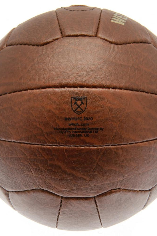 172520 West Ham United FC Faux Leather Football 2