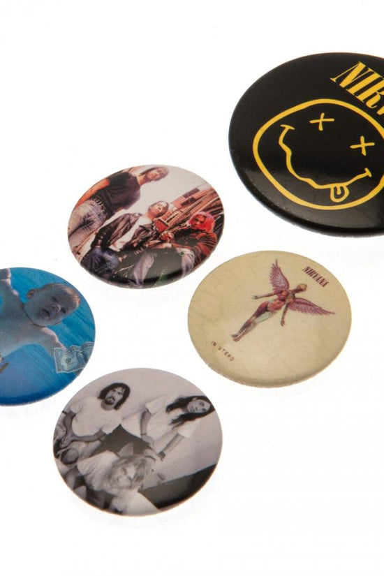 173076 Nirvana Button Badge Set 1