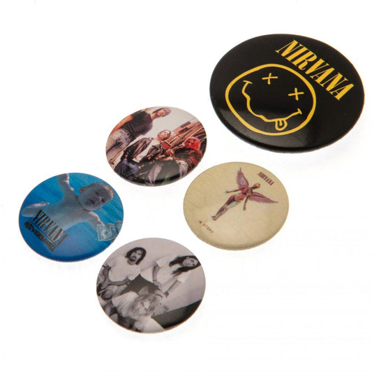 173076 Nirvana Button Badge Set 1