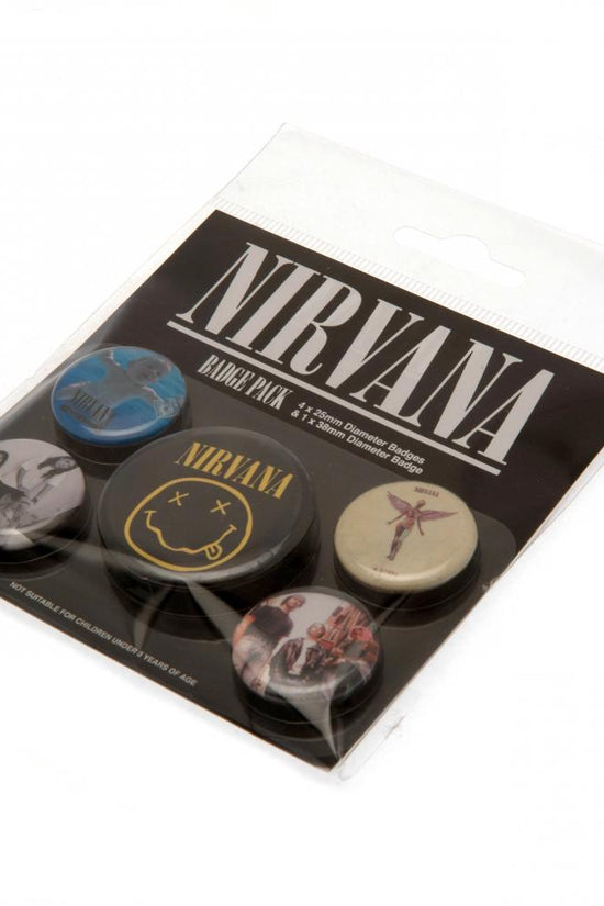173076 Nirvana Button Badge Set 2
