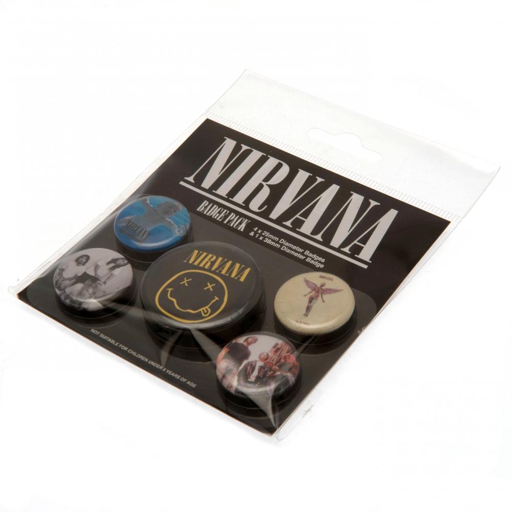 173076 Nirvana Button Badge Set 2