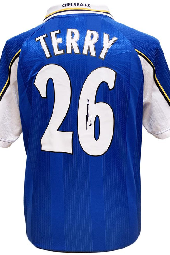 173324 Chelsea FC Terry Signed Shirt