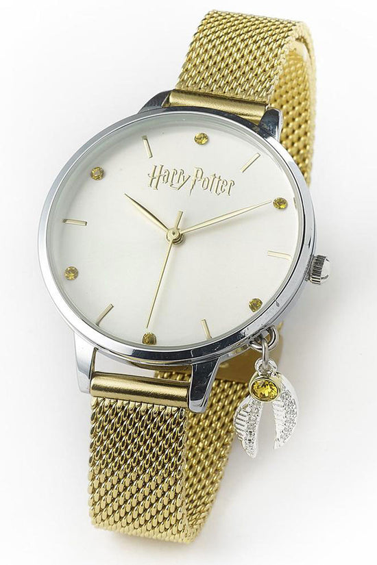 173384 Harry Potter Crystal Charm Watch Golden Snitch