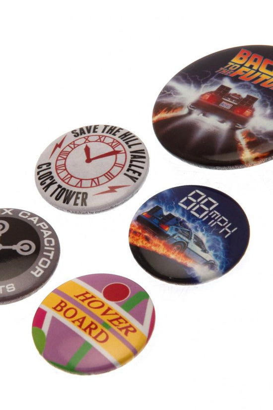 173401 Back To The Future Button Badge Set 1