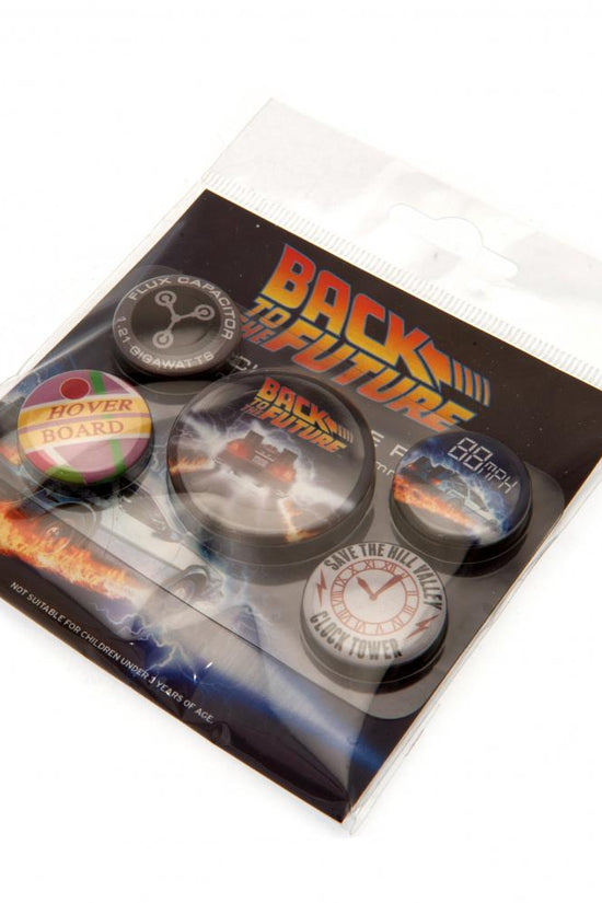 173401 Back To The Future Button Badge Set 2