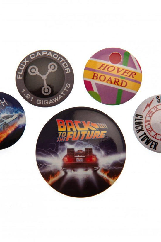 173401 Back To The Future Button Badge Set