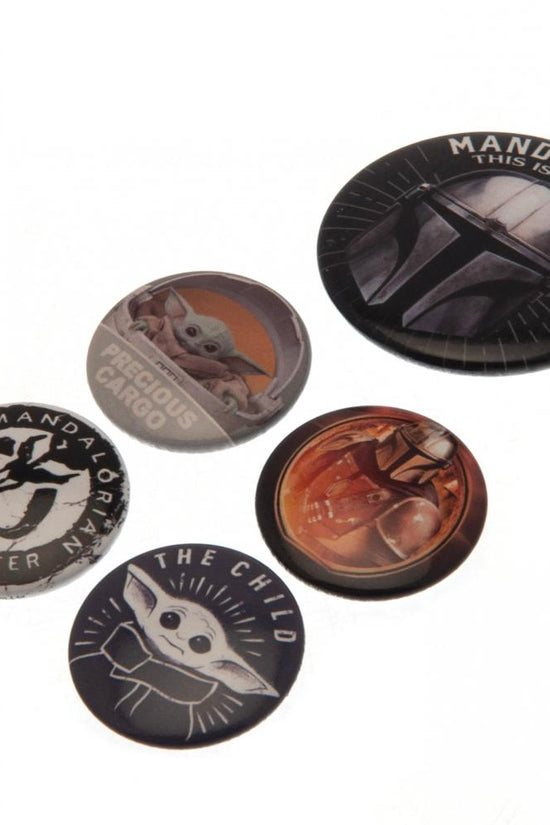 174264 Star Wars The Mandalorian Button Badge Set 1