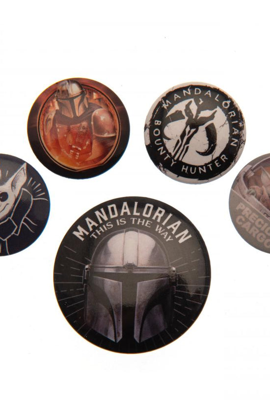 174264 Star Wars The Mandalorian Button Badge Set