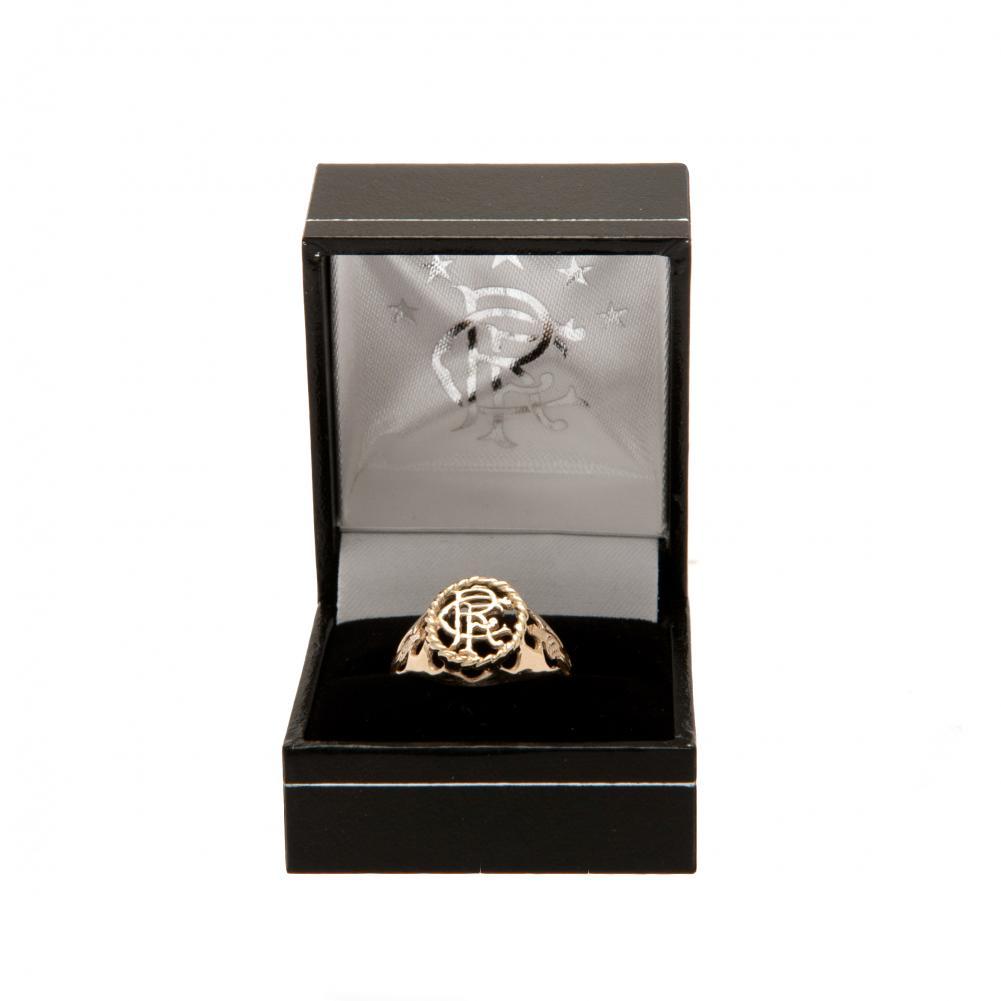 174553 Rangers FC 9ct Gold Crest Ring 3