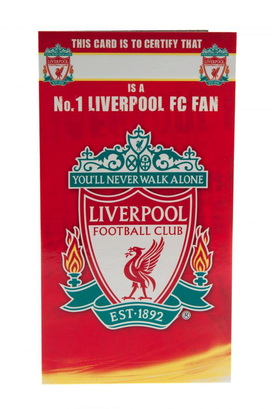 17576 Liverpool FC Birthday Card No 1 Fan 3