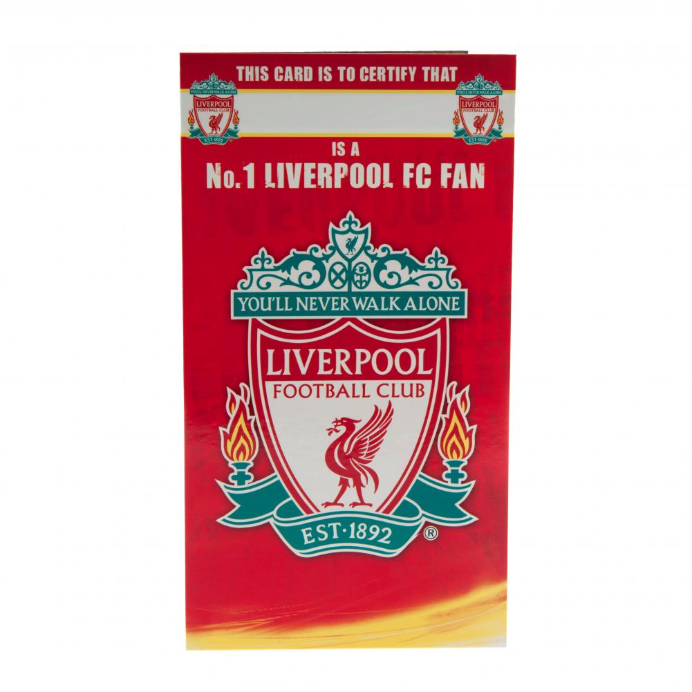 17576 Liverpool FC Birthday Card No 1 Fan 3