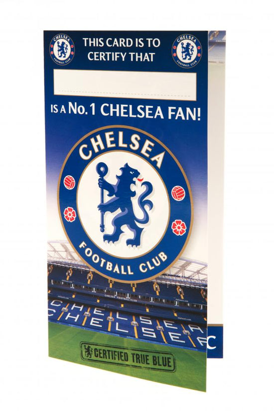 17580 Chelsea FC Birthday Card No 1 Fan 1