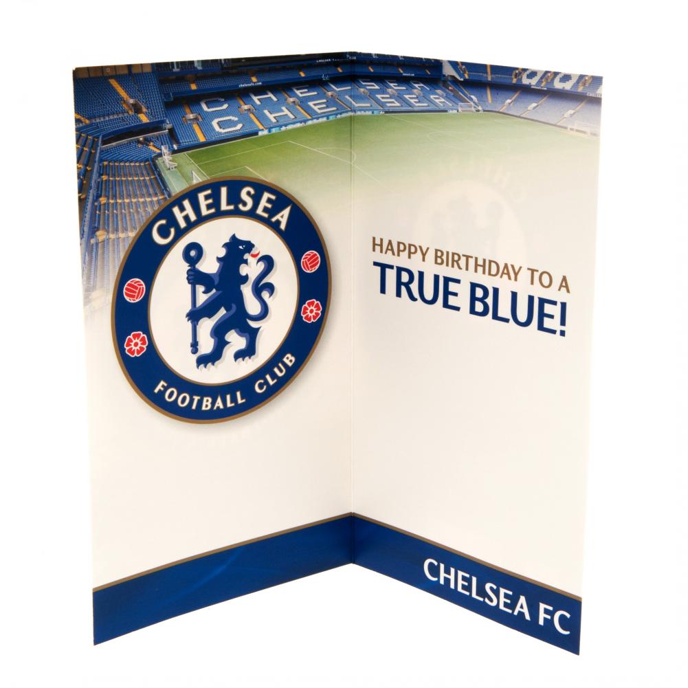 17580 Chelsea FC Birthday Card No 1 Fan 2