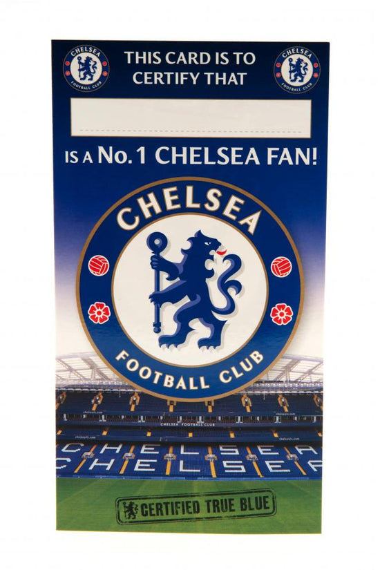 17580 Chelsea FC Birthday Card No 1 Fan 3