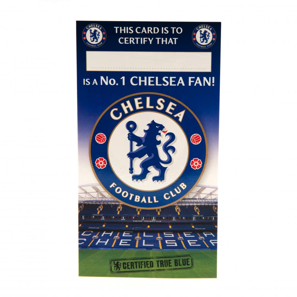 17580 Chelsea FC Birthday Card No 1 Fan 3