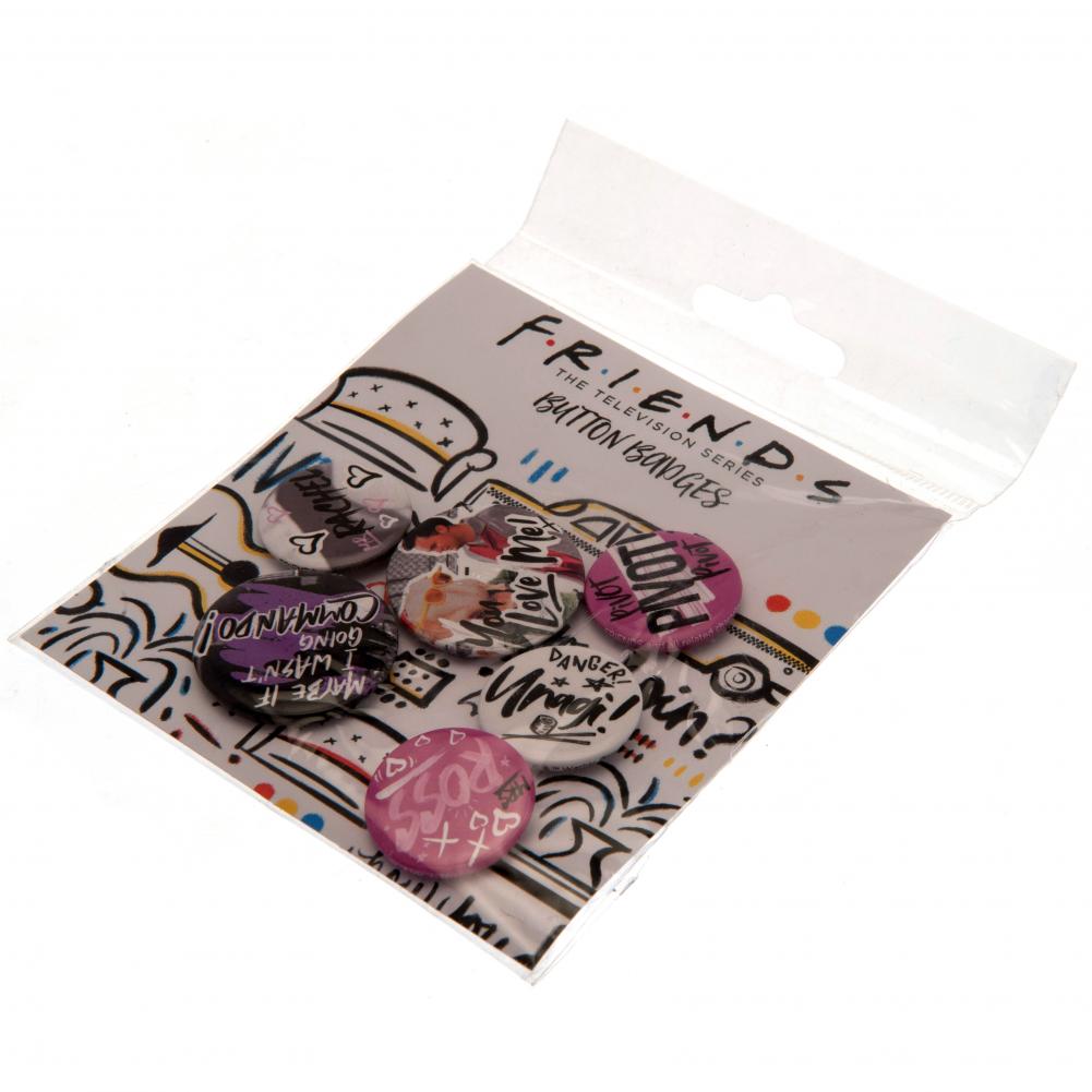 175830 Friends Button Badge Set Doodle 2