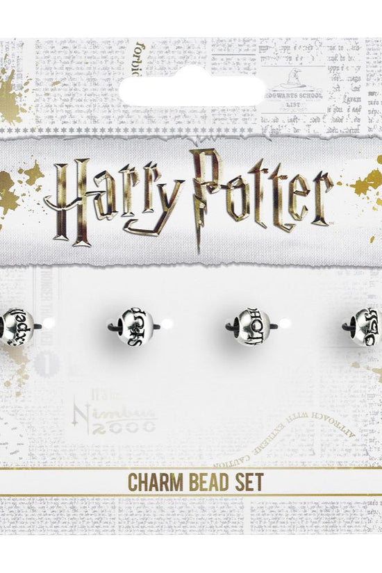 176718 Harry Potter Silver Plated Charm Bead Set 5
