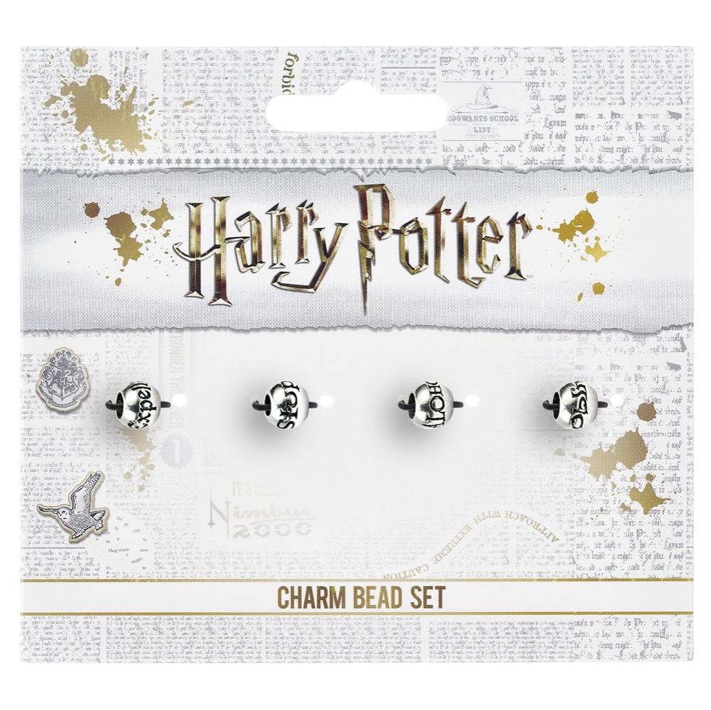176718 Harry Potter Silver Plated Charm Bead Set 5