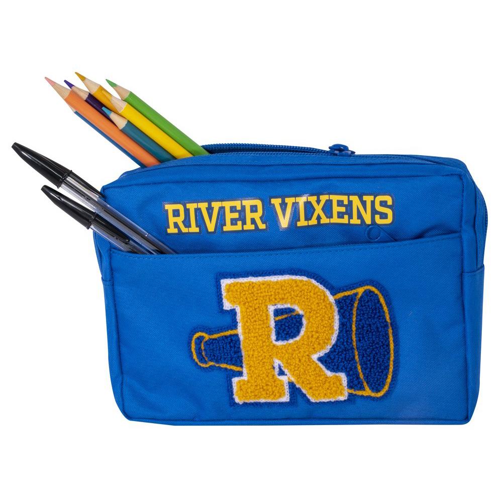 176963 Riverdale Multi Pocket Pencil Case River Vixens 1