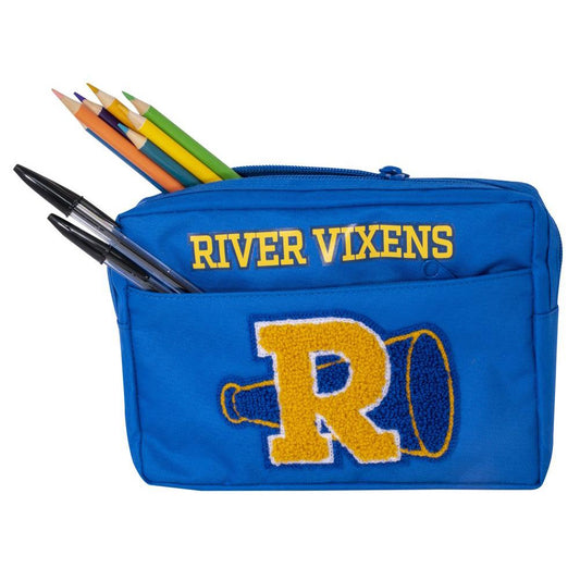 176963 Riverdale Multi Pocket Pencil Case River Vixens 1