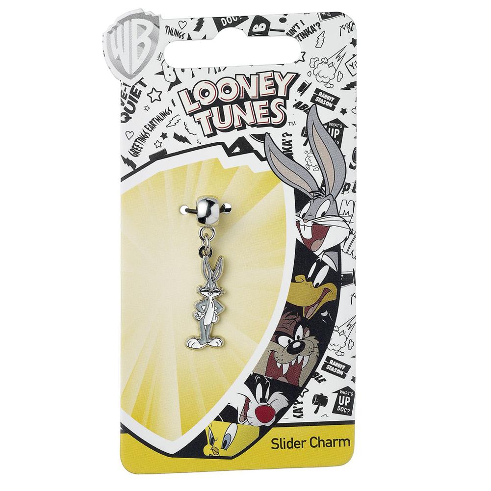 177020 Looney Tunes Silver Plated Charm Bugs Bunny 1