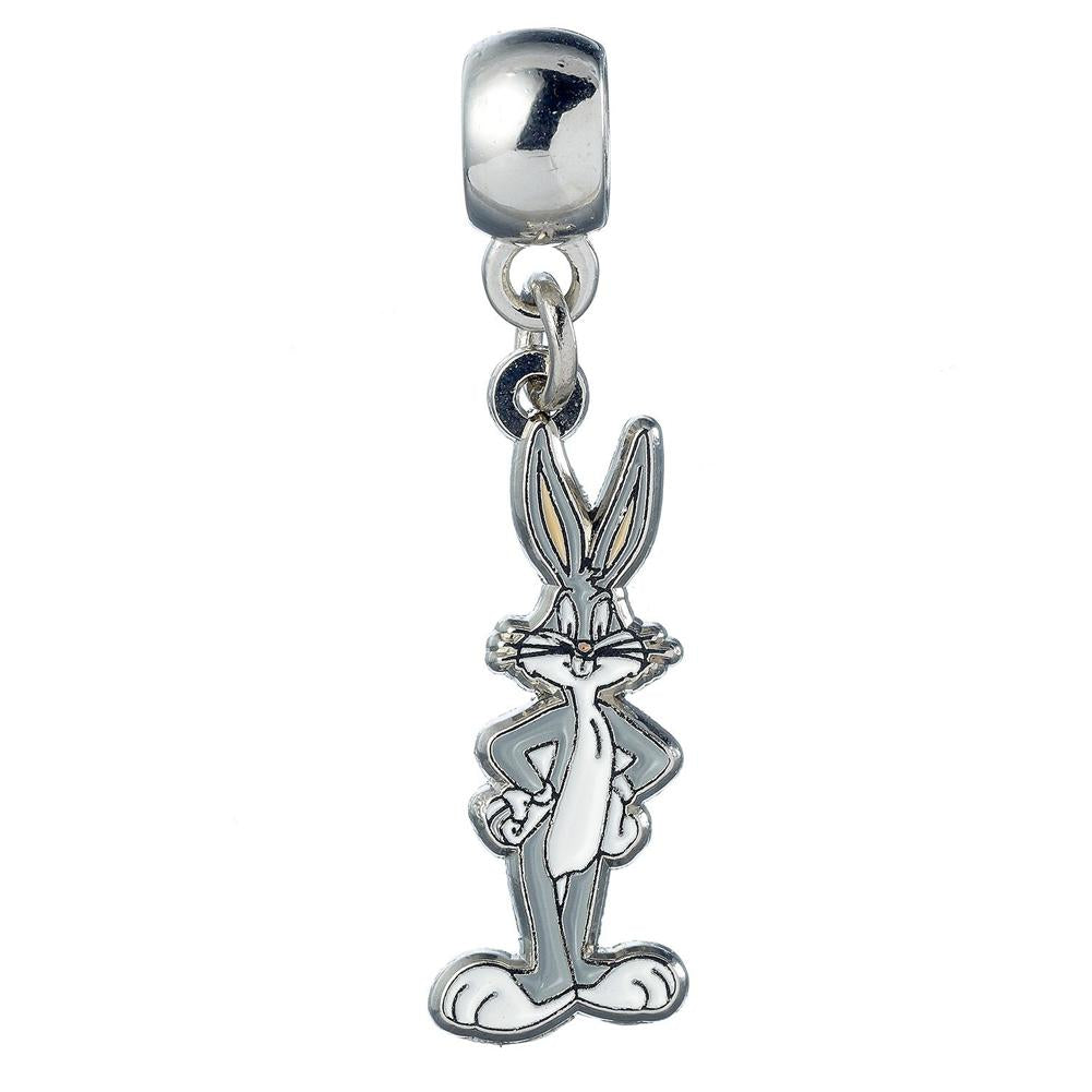 177020 Looney Tunes Silver Plated Charm Bugs Bunny