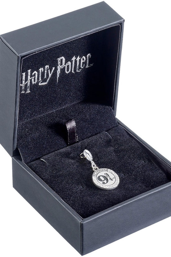 Harry Potter Sterling Silver Crystal Charm 9 & 3 Quarters