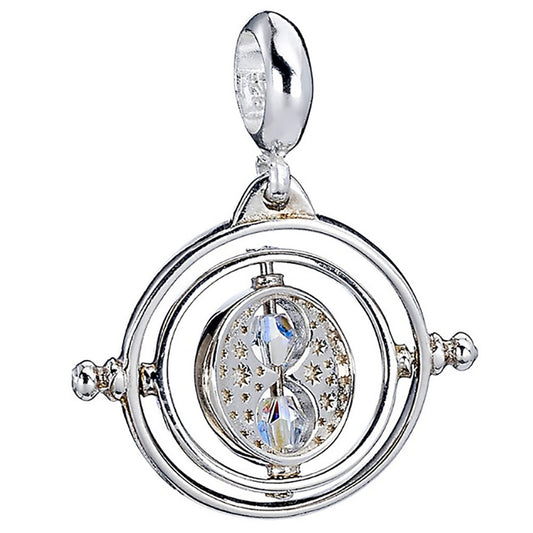 177107 Harry Potter Sterling Silver Crystal Charm Time Turner