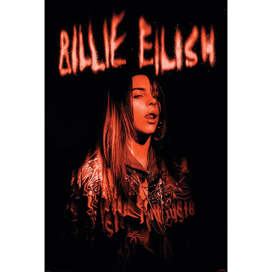 177577 Billie Eilish Poster Sparks 95