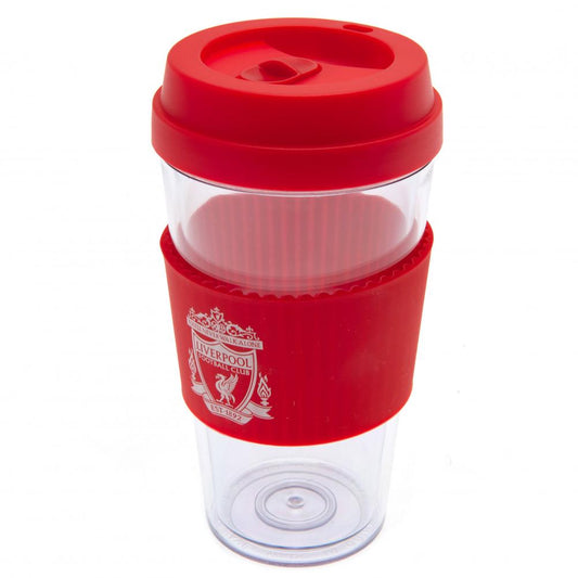 178010 Liverpool FC Clear Grip Travel Mug CR 1
