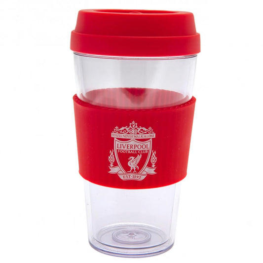 178010 Liverpool FC Clear Grip Travel Mug CR