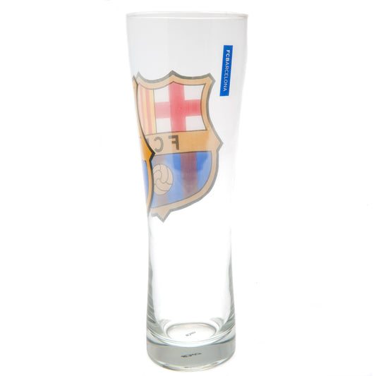 178874 FC Barcelona Tall Beer Glass CR 1
