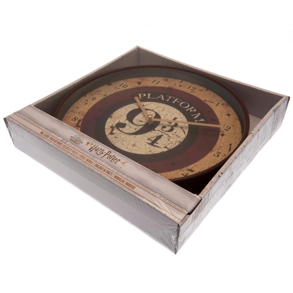 179208 Harry Potter Wall Clock 9 3 Quarters 3