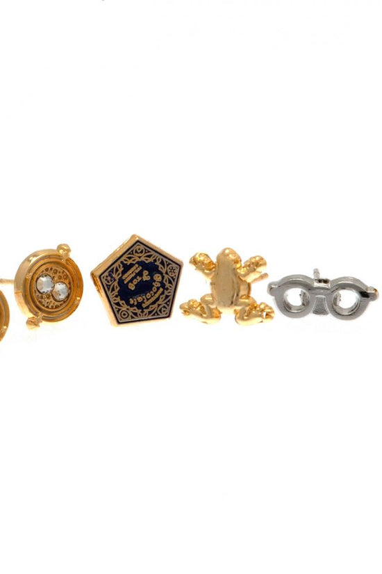179614 Harry Potter Gold Plated Earring Set 1